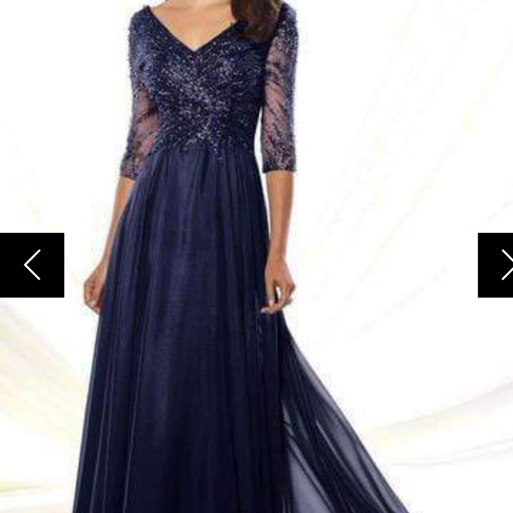 Plus Petite MOB Gown Montage by Mon Cheri